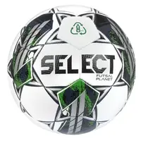 Футзальный мяч Select FUTSAL PLANET v22 бело-зеленый Уни 4 купить