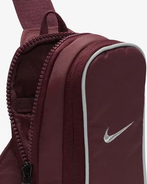 Сумка через плечо Nike NK NSW ESSNTL CRSSBDY-MTL PULL 1L бордовый Уни 20.5x12.5x5 см купить недорого в Украине, фото 8