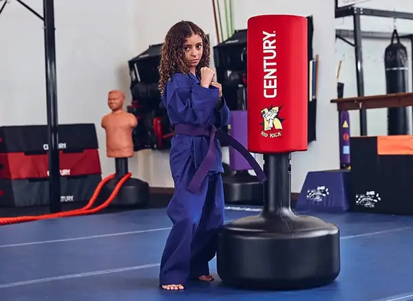 Мішок боксерський підлоговий CENTURY KID KICK WAVEMASTER червоний (10152) купити недорого в Україні, фото 4