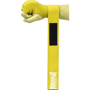 Бинти-рукавиці PowerPlay 3096 з гелевими подушечками Оливкова L купити