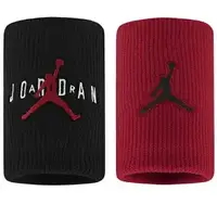 Напульсник Nike JORDAN JUMPMAN TERRY WRIST BANDS 2 PK красный, черный Уни OSFM купить