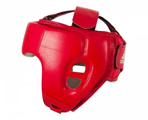 Шлем боксерский с лицензией Aiba красный | XL | Обхват головы >61 см | ADIDAS AIBAH1 купить недорого в Украине, фото 3