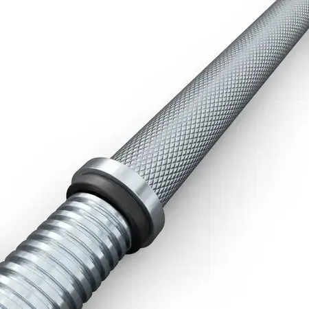 Гриф для штанги усиленный прямой 200 см + зажимы для штанги K-SPORT купить недорого в Украине, фото 2