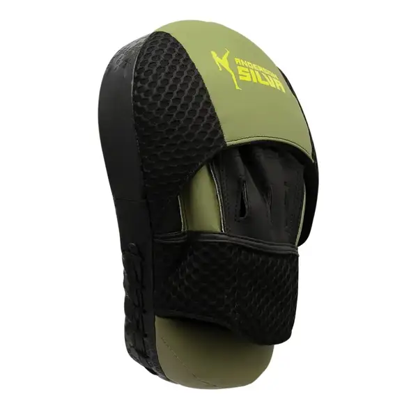 Лапы ADIDAS X ANDERSON SILVA 50 | зелено/черно/желтый | ADIAS50FM купить недорого в Украине, фото 3