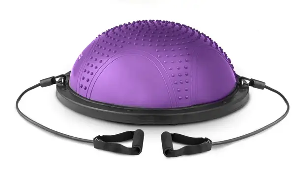 Балансувальна напівсфера з вкрапленнями Hop-Sport HS-MB058B фіолетова купити недорого в Україні, фото 5