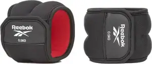 Утяжелители лодыжки Reebok Ankle Weights черный, красный Уни 0.5 кг купить