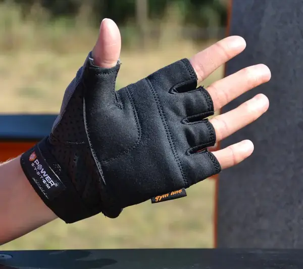 Перчатки для фитнеса Power System PS-2500 Power Plus Black/Grey M купить недорого в Украине, фото 5