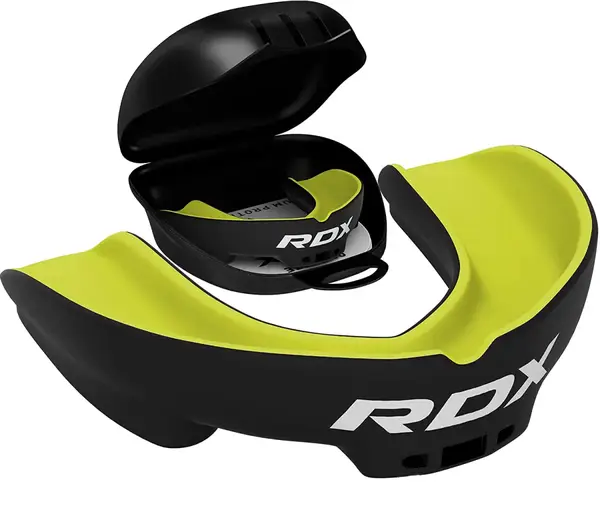 Капа боксерська RDX Gel 3D Pro Black/Green Junior купити