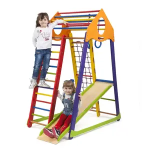 Дитячий спортивний комплекс BambinoWood Color купити