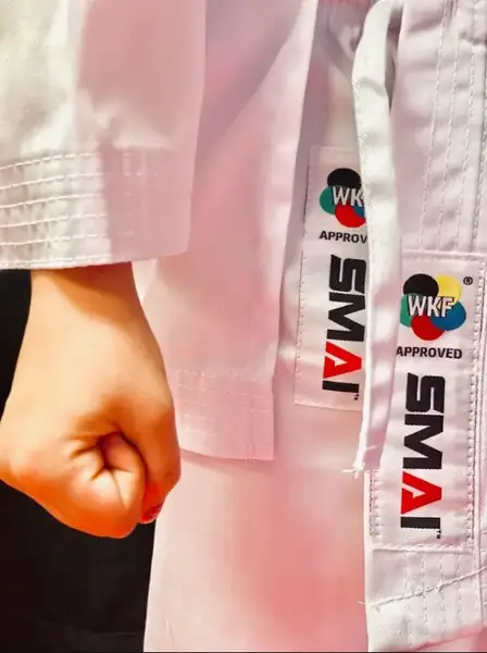 Кімоно для карате STUDENT GI з ліцензією WKF | Білий | SMAI AS-003WKF | 140 | Великоміри купити недорого в Україні, фото 7