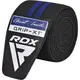 Бинти на коліна RDX GYM KNEE WRAP R11 BLACK/BLUE купити