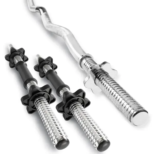 Набор Hop-Sport Premium 56кг со штангой и гантелями. купить недорого в Украине, фото 3