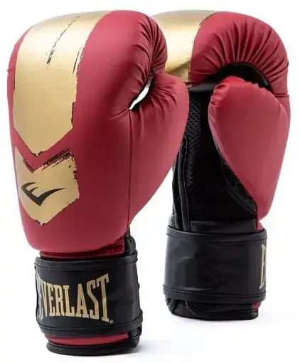 Боксерські рукавиці Everlast PROSPECT 2 BOXING GLOVE червоний, золотий Уні 6 унцій купити