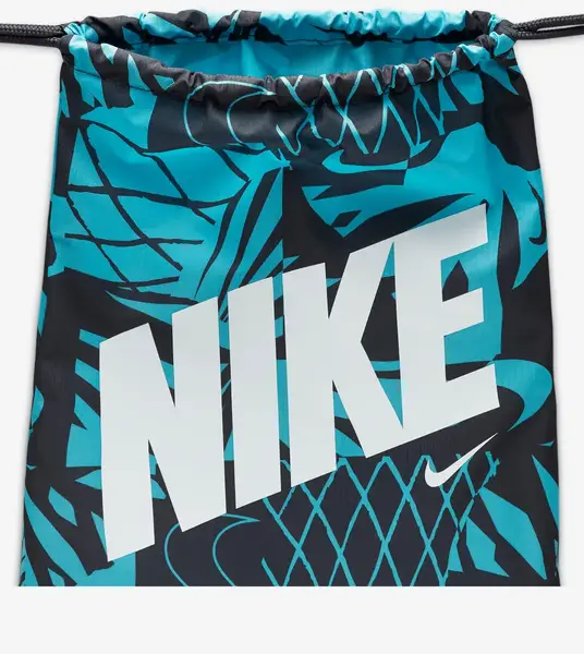 Мешок Nike Y NK DRAWSTRING - CAT AOP 1 черный, синий, белый Дет 43 х 36 см купить недорого в Украине, фото 3