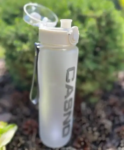 Пляшка для води CASNO 1050 мл KXN-1184 Біла купити недорого в Україні, фото 4