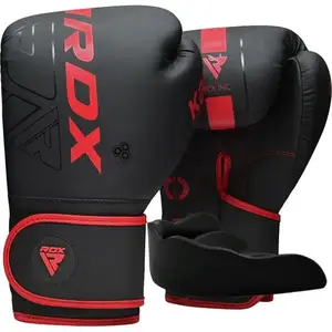Боксерські рукавиці RDX F6 MATTE RED-6OZ (капа в комплекті) купити
