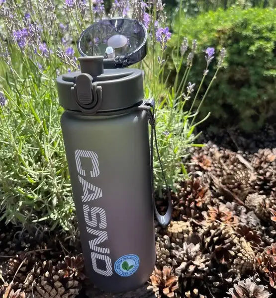 Пляшка для води CASNO 850 мл KXN-1183 Сіра купити недорого в Україні, фото 3