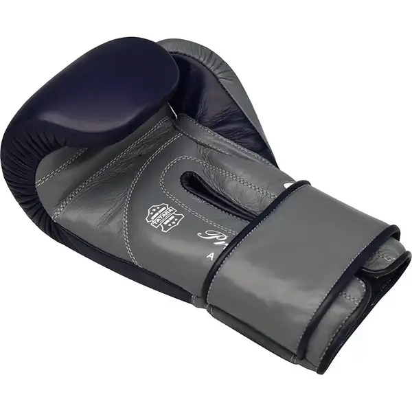 Боксерські рукавички RDX Leather Pro C4 Blue 12 ун. купити недорого в Україні, фото 4