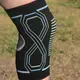 Наколінники спортивні PowerPlay PP-4099 Knee Support Чорно/Сині L/XL (пара) купити