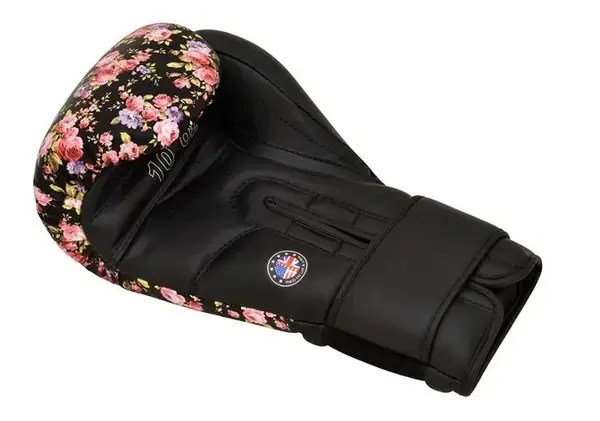 Боксерские перчатки RDX FL5 Floral Black 8 ун. купить недорого в Украине, фото 4