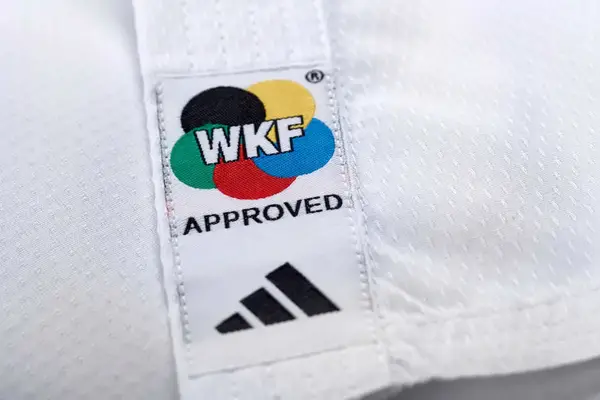 Кімоно для карате Adidas Fighter Slim Fit з ліцензією WKF | Розмір 170 | біле | K220DNAWKF купити недорого в Україні, фото 9