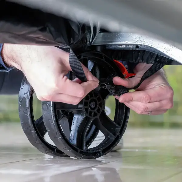 Чехол для теннисного стола Cornilleau PREMIUM PLUS, черный купить недорого в Украине, фото 5