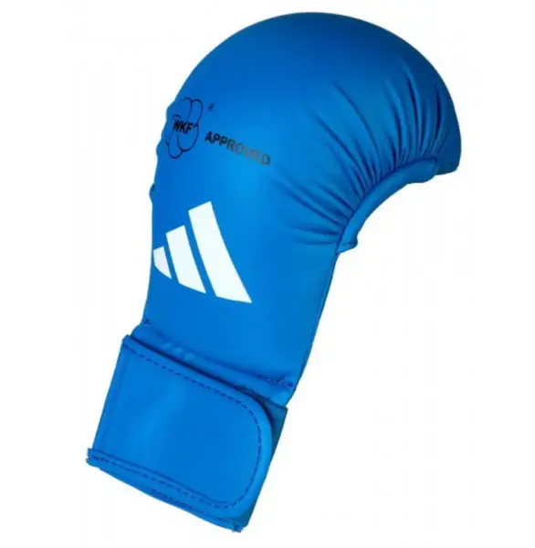 Рукавички для карате з ліцензією WKF синій L | ADIDAS 61_22_20 купити недорого в Україні, фото 4