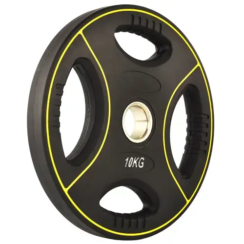 Олімпійський диск уретановий Generation Fitness FF51C4D-10 кг купити недорого в Україні, фото 2