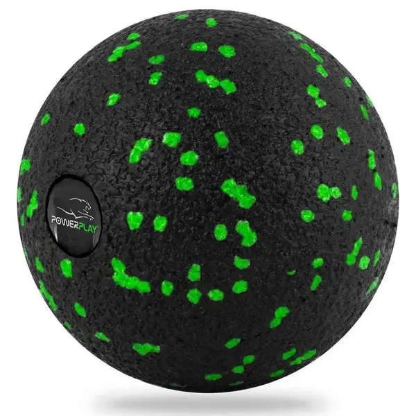 Массажный мяч PowerPlay PP-4350 Epp Massage Ball (d8) Черный/Зеленый купить недорого в Украине, фото 2