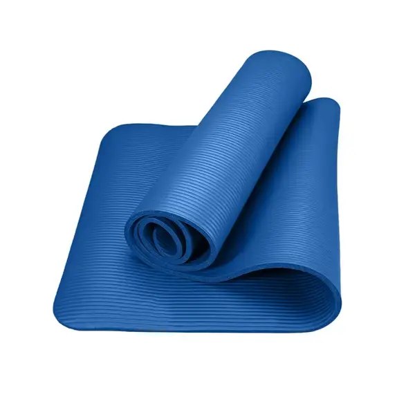 Коврик для йоги и фитнеса Power System PS-4017 NBR Fitness Yoga Mat Plus Blue (180х61х1) купить недорого в Украине, фото 5