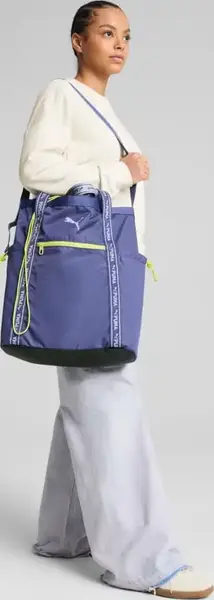 Сумка Puma AT ESS Tote 24L синій Жін 30 x 15 x 25 см купити недорого в Україні, фото 2