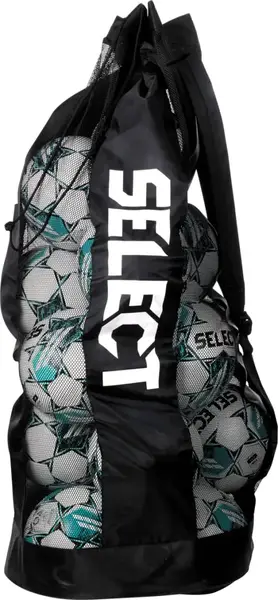 Сумка для м'ячів SELECT FOOTBALL BAG чорний Уні 18-20 м'ячів купити