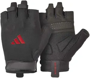 Рукавички для тренінгу Adidas Essential Training Gloves чорний, червоний Уні S купити