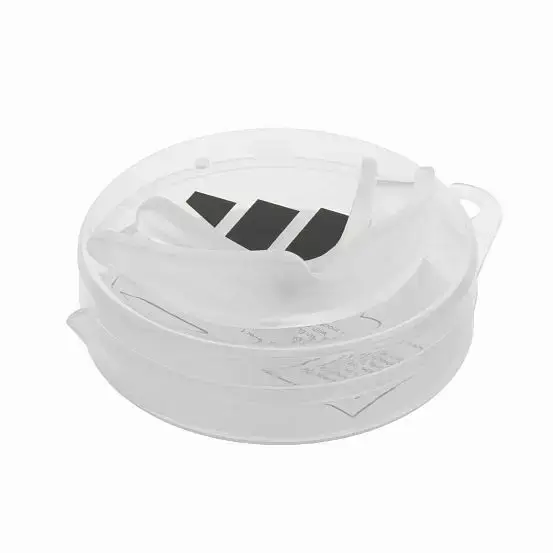 Капа Adidas Single Mouth Guard однорядна дитяча | прозора | Adidas ADIBP09 купити недорого в Україні, фото 3