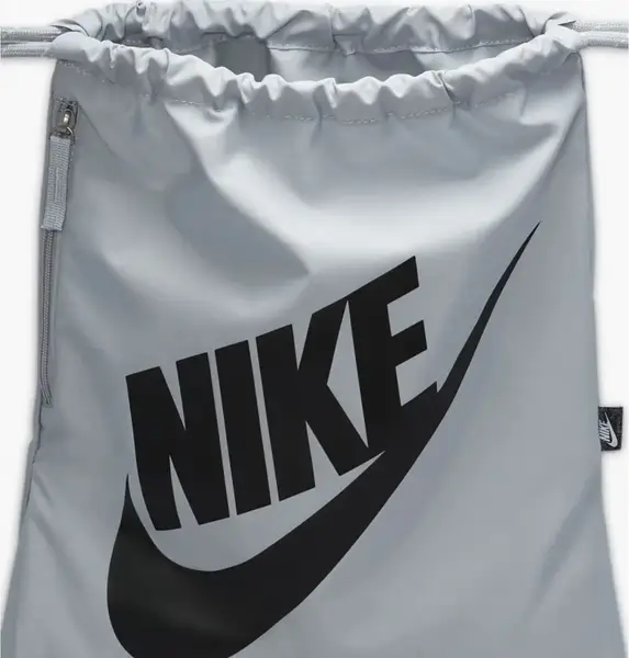 Рюкзак-мішок Nike NK HERITAGE DRAWSTRING 13L сірий 33 х 43 см купити недорого в Україні, фото 4