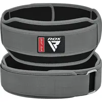 Пояс для важкої атлетики RDX RX5 Double Belt неопреновий Grey XL купити