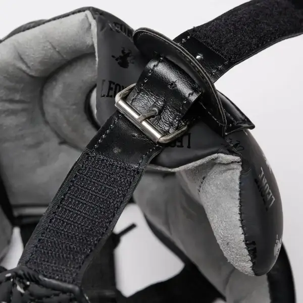 Боксерський шолом Leone DNA Чорний | L | Обхват голови 59-61 см купити недорого в Україні, фото 4