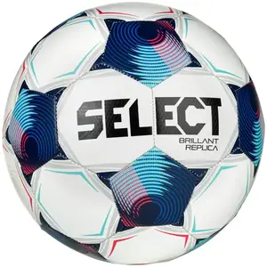 М'яч футбольний Select BRILLANT REPLICA v25 білий, синій Уні 4 купити