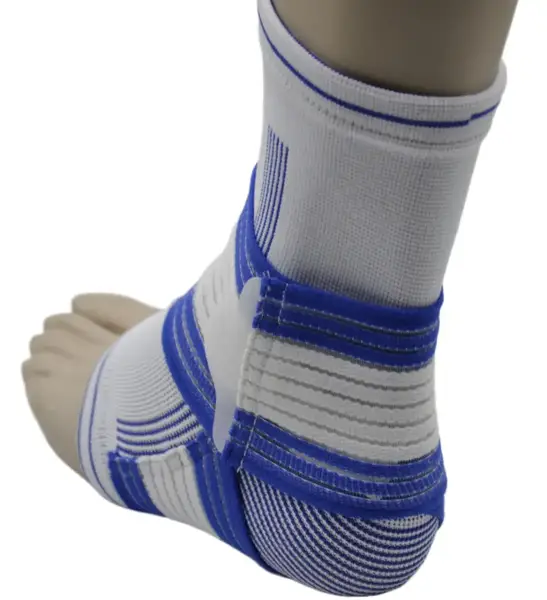 Бандаж на гомілкостоп Power System PS-6009 Ankle Support Pro Blue/White L/XL (1шт.) купити недорого в Україні, фото 8