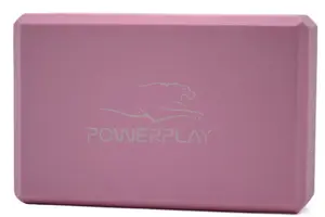 Блок для йоги PowerPlay 4006 Yoga Brick Розовый купить