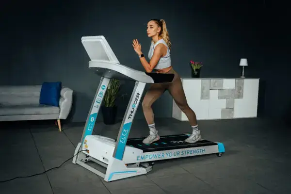 Бігова доріжка електрична THUNDER FLEX-S-WHITE купити недорого в Україні, фото 5