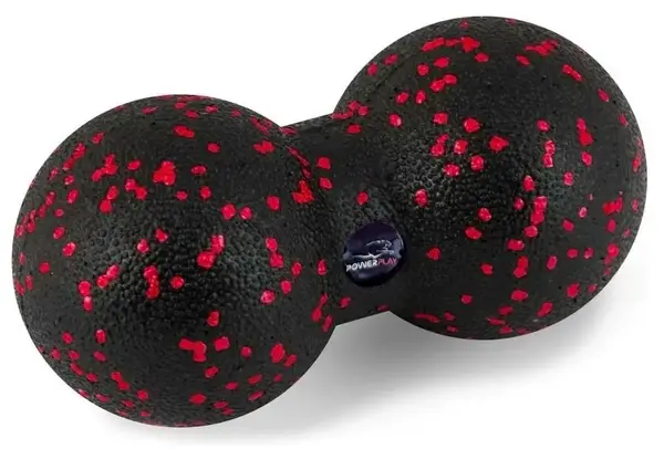 Набор для массажа и йоги PowerPlay PP_4097 (ролик 30*10 + 2-я мячи) Black + резинка 11 кг. купить недорого в Украине, фото 4