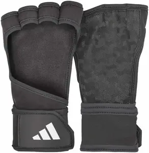 Перчатки для тренинга Adidas Open Back Training Gloves черный Уни S купить