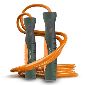 Скакалка PowerPlay 4204 Classic Jump Rope Помаранчева (2,7m.) купити