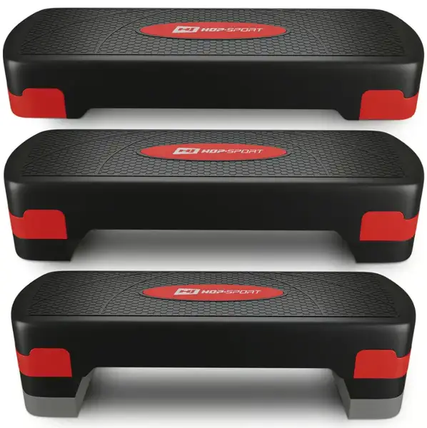 Степ платформа Hop-Sport HS-PP033AS чорно-червона купити недорого в Україні, фото 7