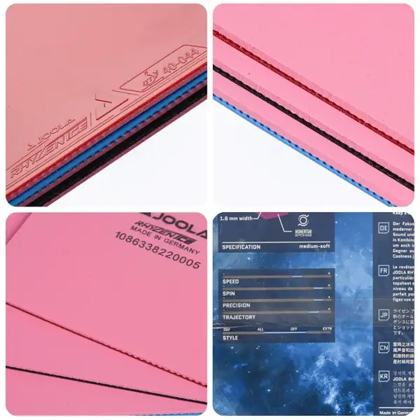 Накладка для ракетки Joola Rhyzen Ice 2.0 | Червоний | (70560) купити недорого в Україні, фото 4