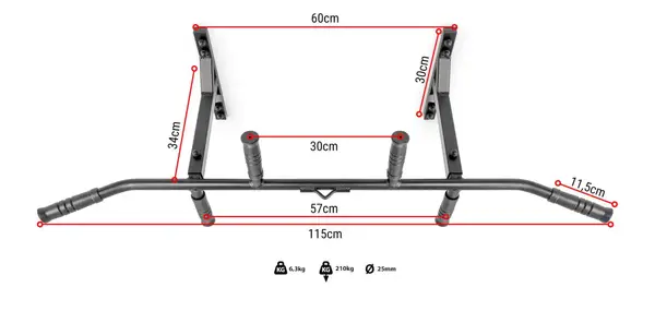 Турник Trex Sport TX-25 купить недорого в Украине, фото 7