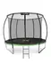 Батут OUTTEC Pumpkin с внутренней сеткой 10 футов 312 см черно-зеленый купить недорого в Украине, фото 26294