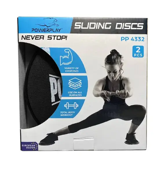 Диски-слайдеры для скольжения PowerPlay 4332 Sliding Disk (Ø18) Черные купить недорого в Украине, фото 9
