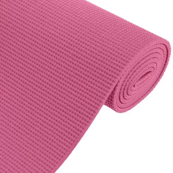Килимок для йоги та фітнесу Power System PS-4014 PVC Fitness Yoga Mat Pink (173x61x0.6) купити недорого в Україні, фото 5